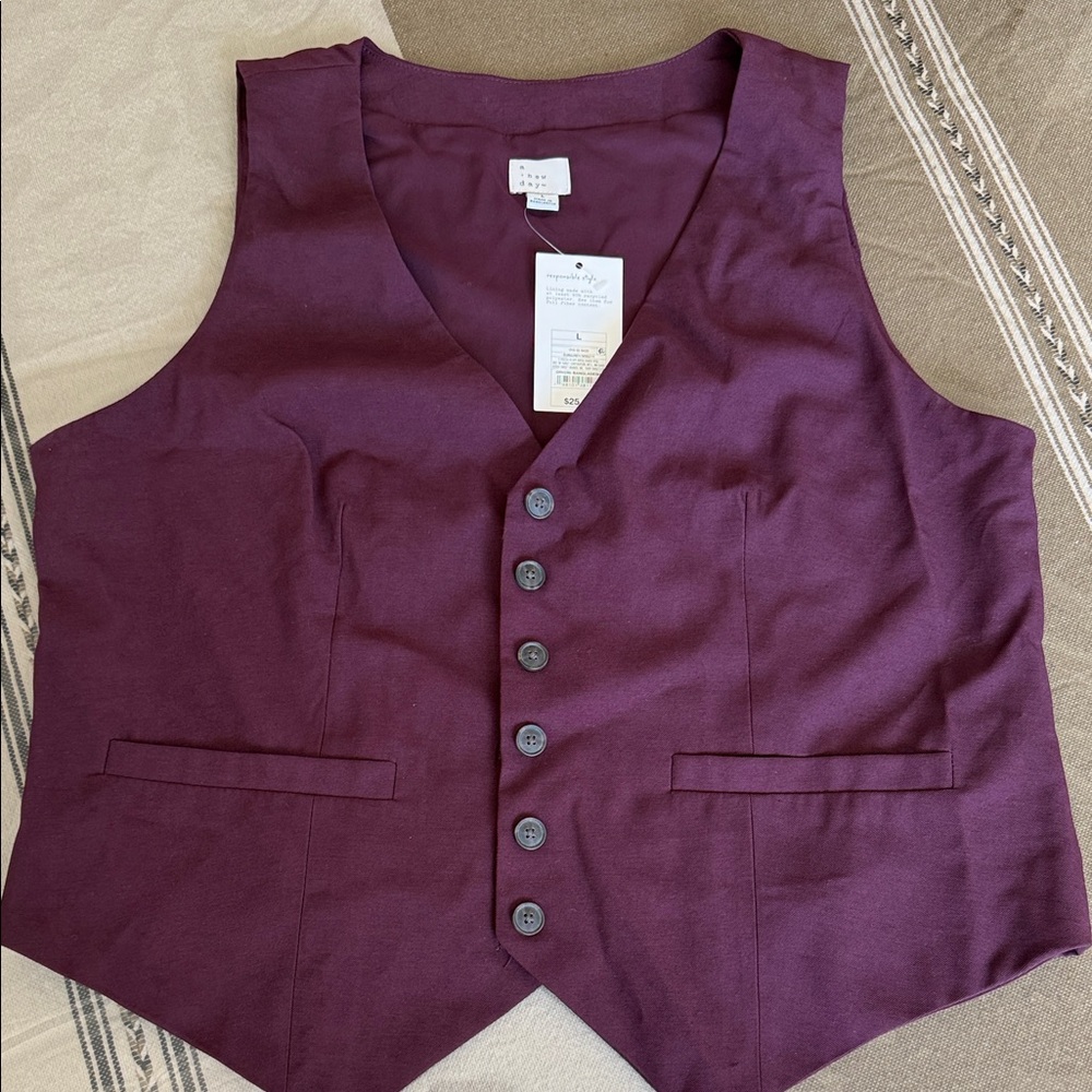New Plum Vest